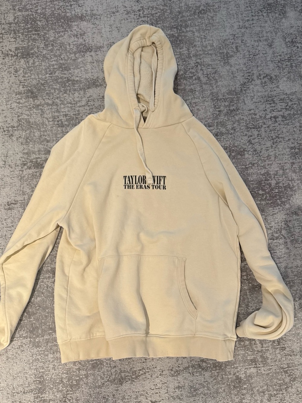Taylor Swift Cream The Eras Tour Pullover Hoodie